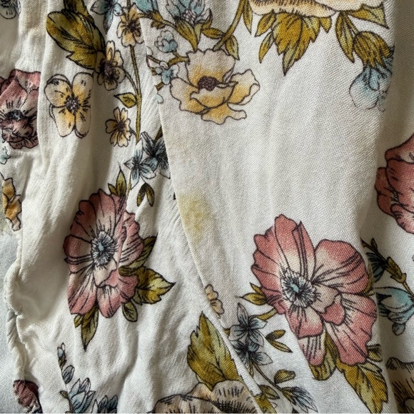 Art Class Fairycore Skirted Floral Romper - Picture 8 of 9